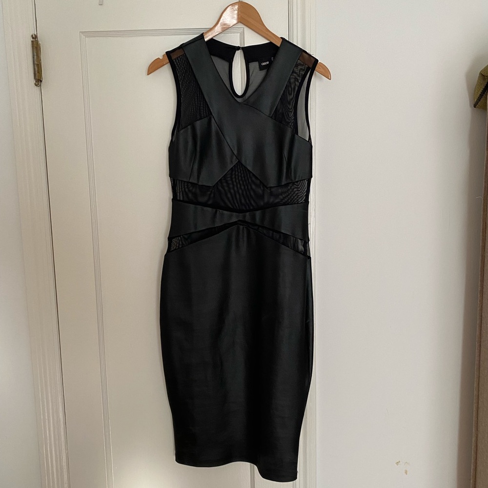 ASOS cut out mesh Dress